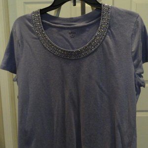 Style & Co. Embellished Tee